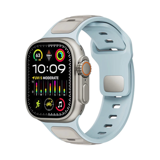 Pulsera Silicon Light Blue/Gray Air para Apple Watch