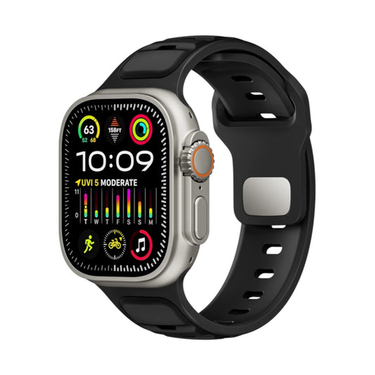 Pulsera Silicon Black/Gray Air para Apple Watch