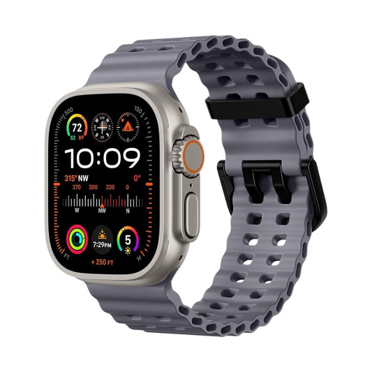 Pulsera Silicon Gray Active para Apple Watch