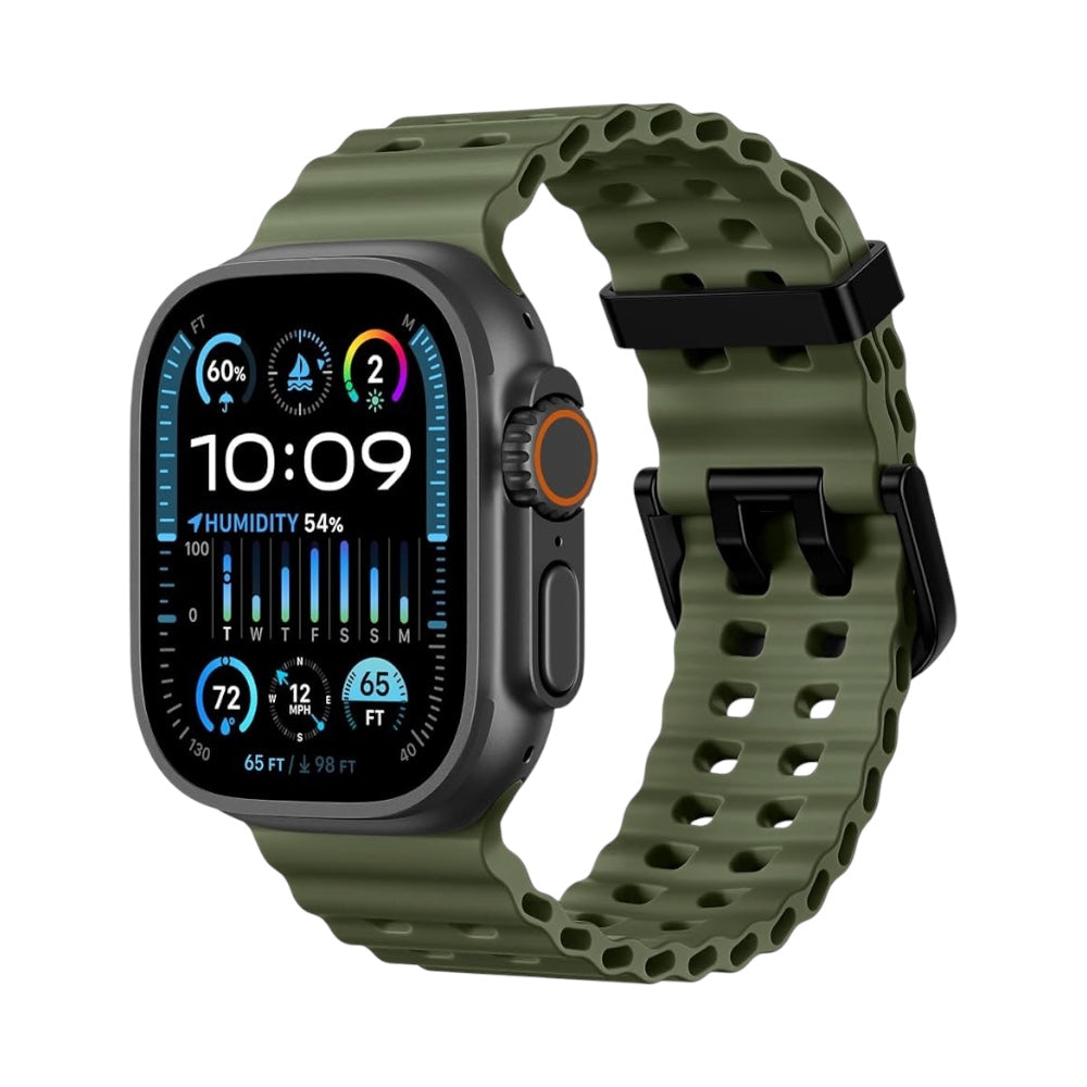 Pulsera Silicon Green Active para Apple Watch