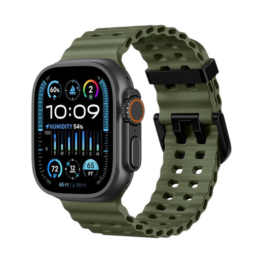 Pulsera Silicon Green Active para Apple Watch
