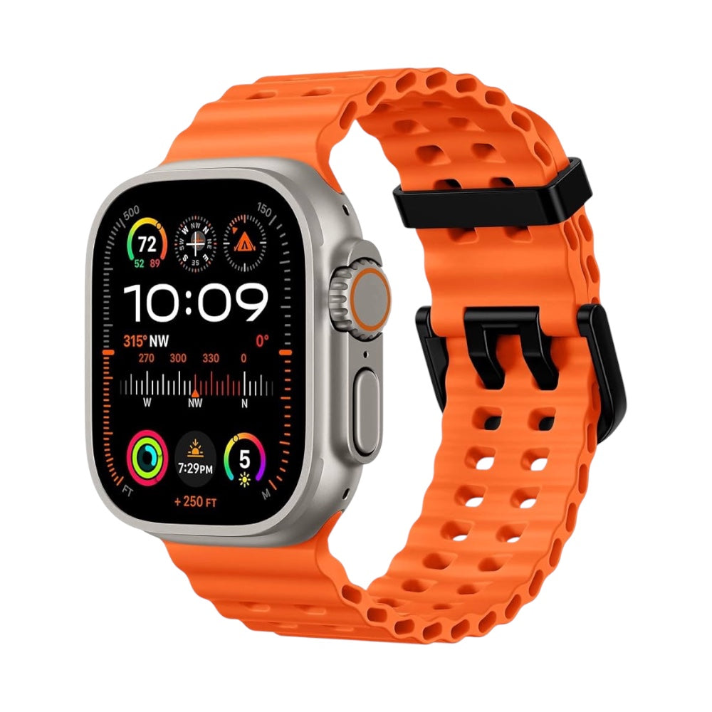 Pulsera Silicon Orange Active para Apple Watch