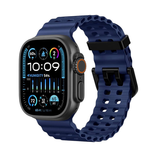 Pulsera Silicon Blue Active para Apple Watch