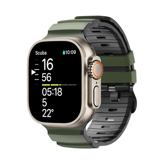 Pulsera Silicon Green Classic para Apple Watch