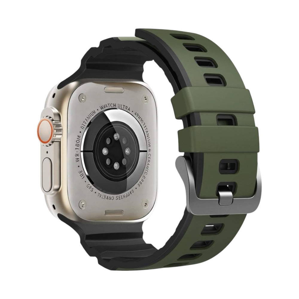Pulsera Silicon Green Classic para Apple Watch