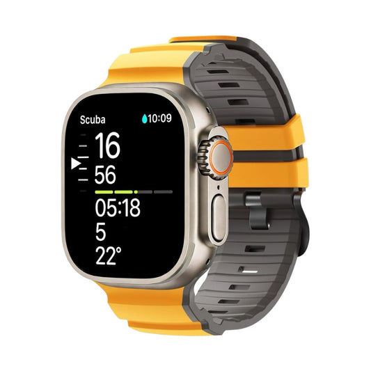 Pulsera Silicon Yellow Classic para Apple Watch