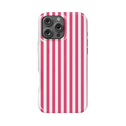 Case MagSafe line white/fusia  para iPhone