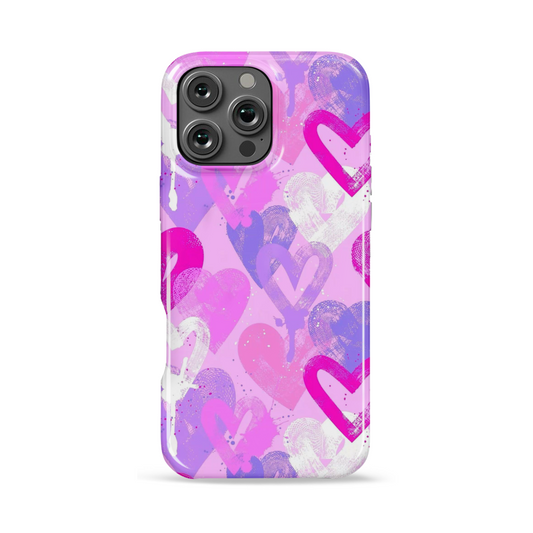 Case MagSafe Purple Heart iPhone